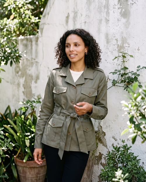 Galana belted Jacket